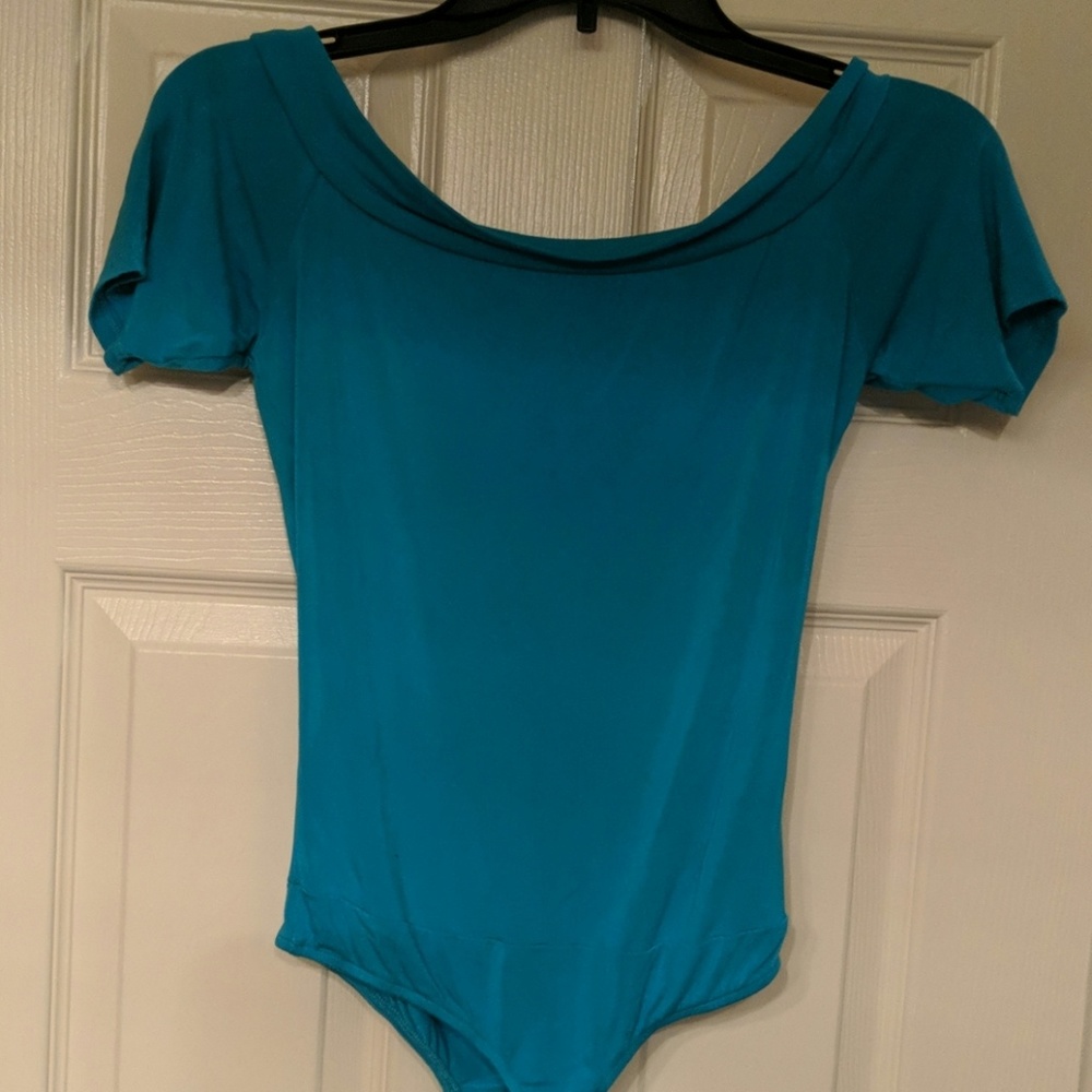 Off the shoulder body suit